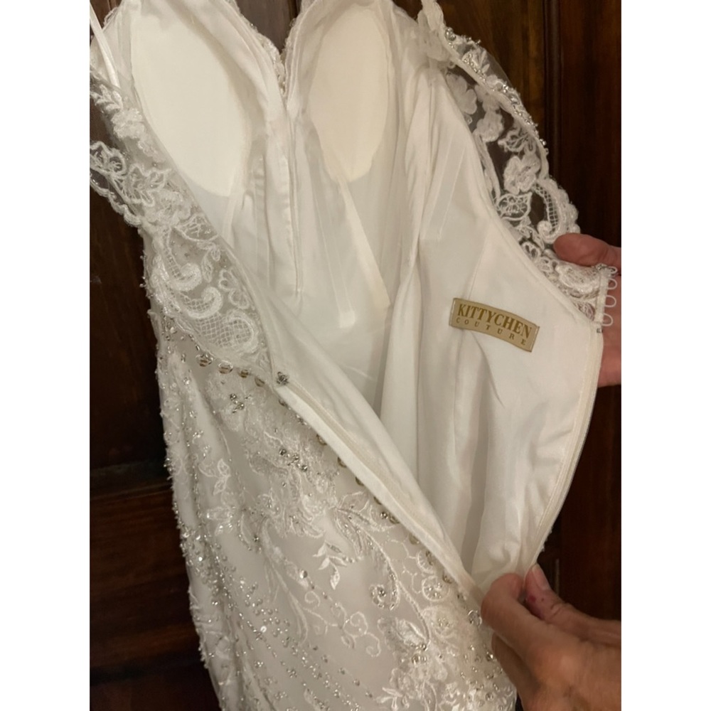 BRAND NEW Kitty Chen Wedding Dress - Picture 6 of 11